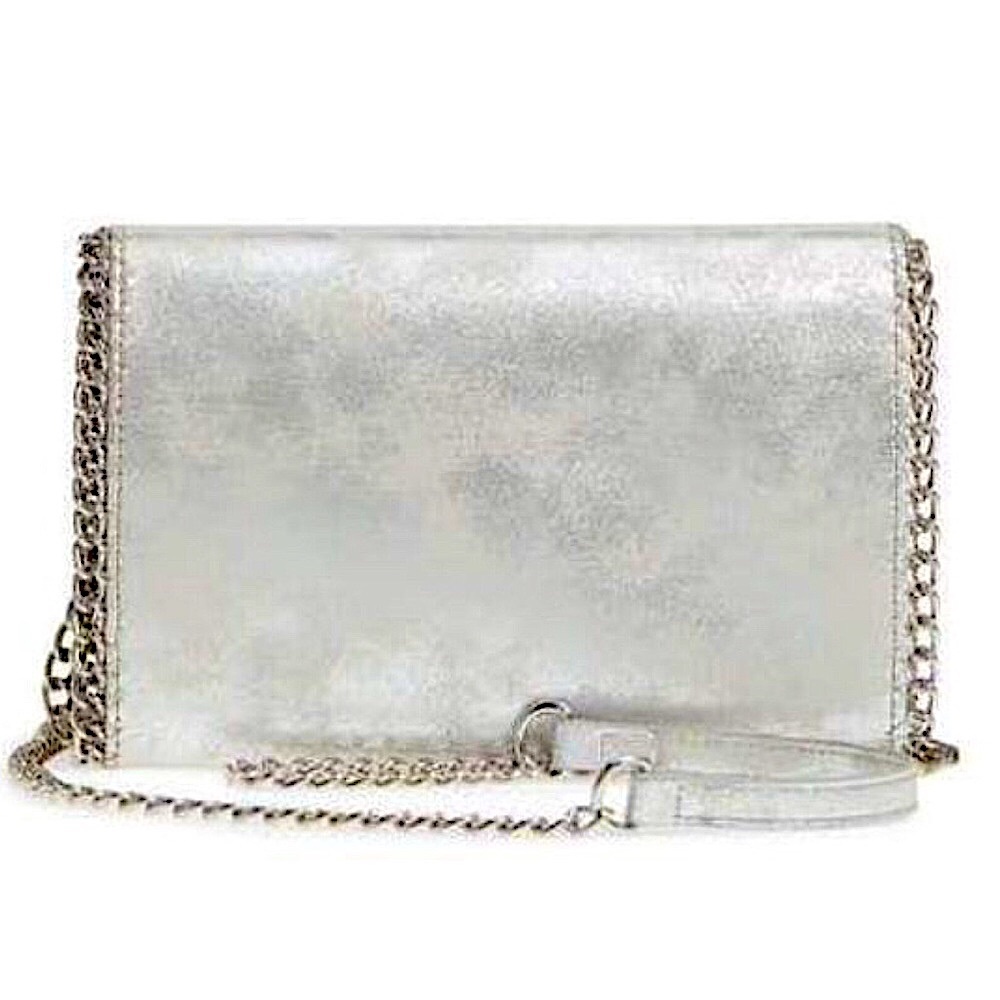 NWOT Chelsea 28 Silver Crossbody Purse